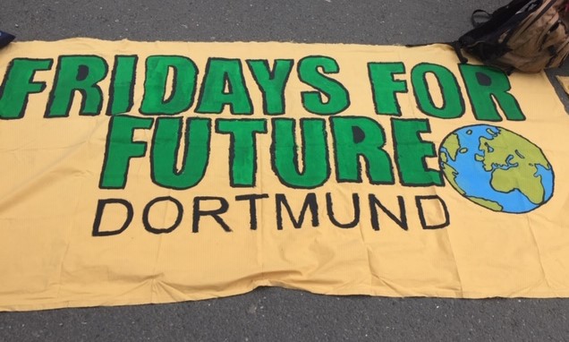 9b besucht Fridays-for-future-Demonstration in Dortmund