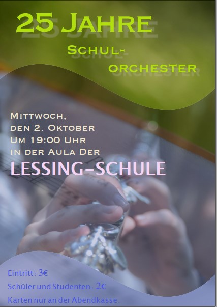 25 Jahre Schul-Orchester: Jubiläumskonzert
