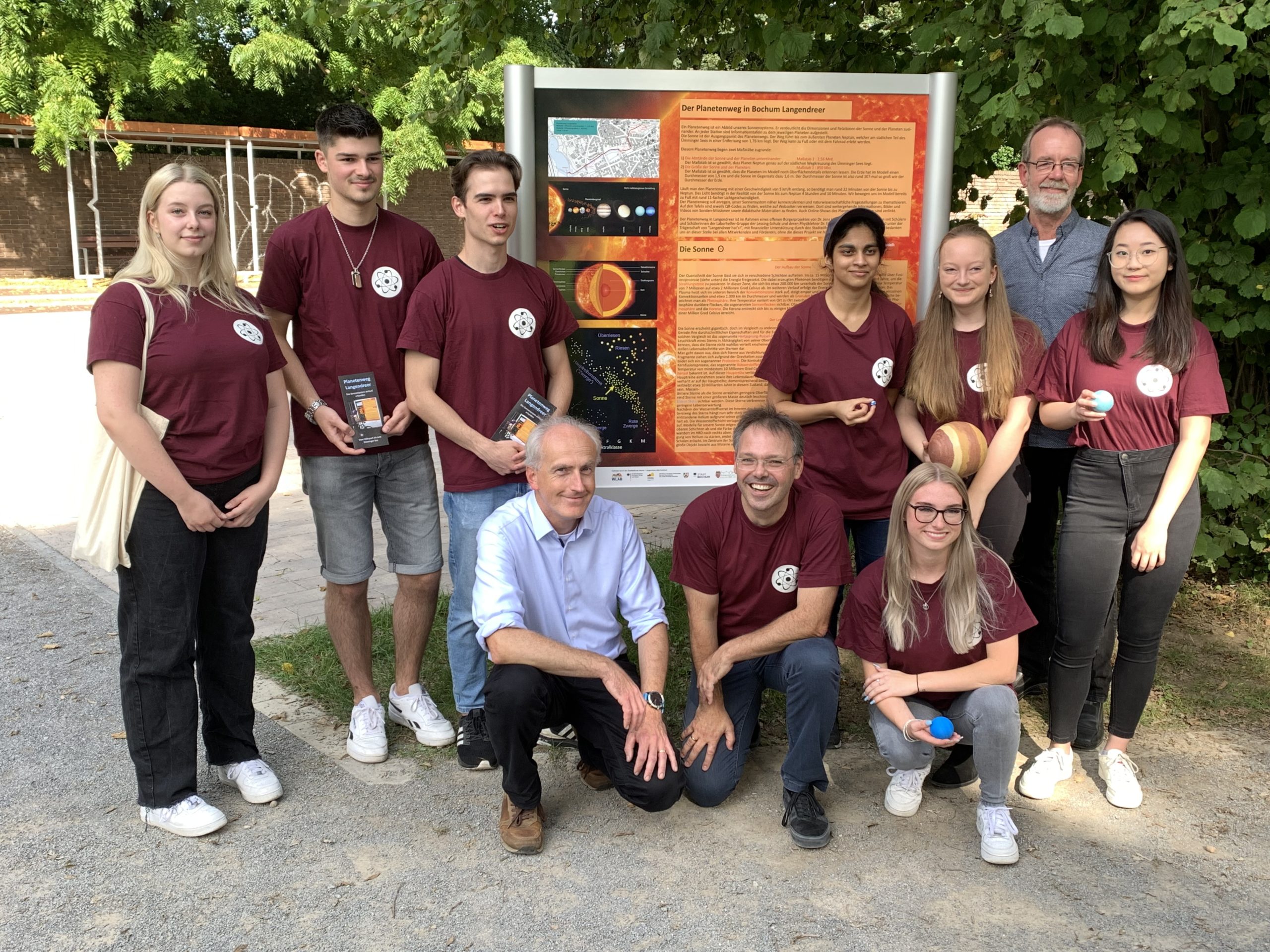 WDR 4: Zu Fuß durch das Sonnensystem – Spaziergang auf dem Planetenweg in Bochum-Langendreer