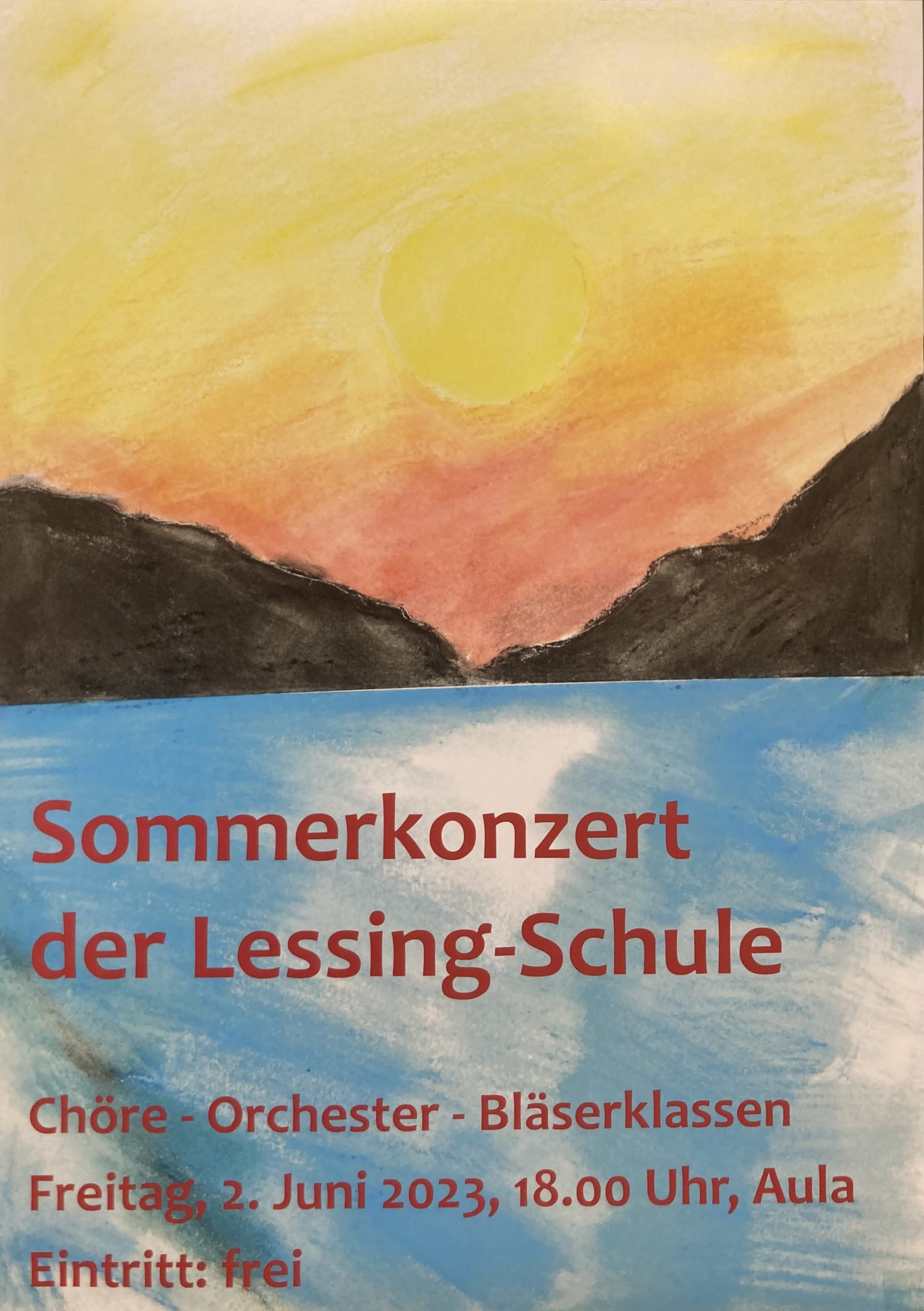 Sommerkonzert der Lessing-Schule am 2. Juni 2023